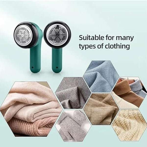 Electric Lint Remover For Clothing Sweater Anti Pilling Razor Coat Hair Ball Trimmer Rechargeable Plush Clothing Razor Remover (Random color
