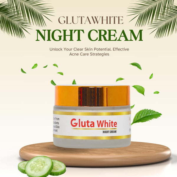 Gluta White Extreme Stronger Light Up And Anti-Aging Day & Night Cream | 50gram